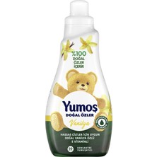 Yumoş Çamaşır Yumuşatıcısı Doğal Özler Vanilya 50 Yıkama 1200 ml 3 Adet
