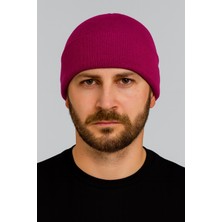 Abarta Unisex Triko Örgü Spor Katlamalı Bere Standart