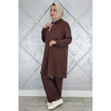 Pys Giyim Kadın Düğme Detaylı Tesettür Takım