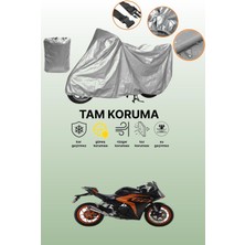 Dokaca Gri Arora Gp 250 Uyumlu Motosiklet Brandası, Koruyucu Örtü, Motor Branda