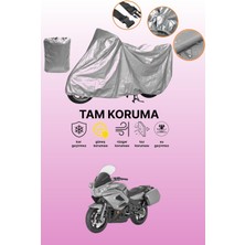 Dokaca Gri Cfmoto 650TK Uyumlu Motosiklet Brandası, Koruyucu Örtü, Motor Branda
