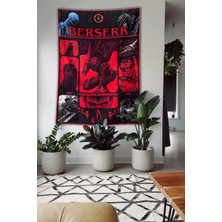 Radora Berserk Black Swordsman Temalı Duvar Örtüsü Ev Dekorasyon Duvar Halısı Tapestry