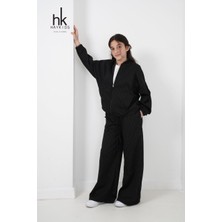 Haykids Kız Çocuk Fermuarlı Takım