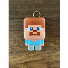 Gülümse Gel 1 Adet Minecraft Enderman Alex Steve Elmas Zombi Örümcek Green Creeper Jj Squishy Anahtarlık 9cm