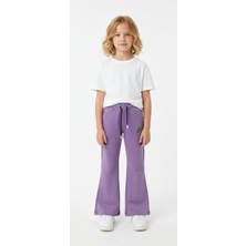 Gigi Giyim Mickey Baskılı Bol Paça Kız Çocuk Eşofman Altı