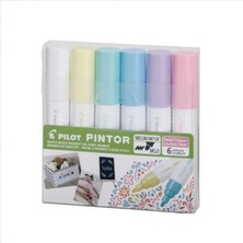Pilot Pılot Pintor (M) Yuvarlak Uç 6 Renk Pastel Set