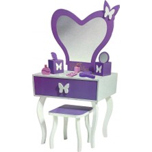 Nilly Toys ONY-413 Kutuda Ahşap Makyaj Seti