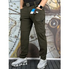 Unısex Softshell Su Dayanıklı ve Rüzgar Geçirmez Içi Polarlı Kışlık Taktik Pantolon