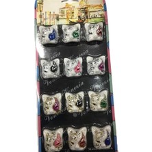 MCM Group Kedi Mask Magnet Seti 12 Adet