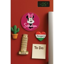 Nurdic Kişiye Özel Isim Yazılı Dekoratif Buzdolabı Ofis Ev Magneti Magnet Büyük Jumbo Boy Dizayn2