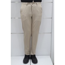 Marcao Fistan Store Erkek Düz Normal Bel Normal Kalıp Dar Paça Kışlık Jogger Pantolon