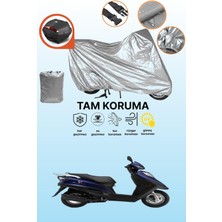 Dokaca Gri Arka Çanta Uyumlu Haojue Hj 125 St Uyumlu Motor Brandası, Koruyucu Örtü
