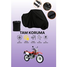 Dokaca Siyah Honda Xr 250 R Uyumlu Motor Branda, Koruyucu Örtü, Motosiklet Brandası