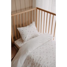 Tba Collection Boho Moons Bebek Boy Nevresim Takımı 100x150 cm Pamuklu Poplin Kumaş