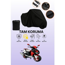 Dokaca Siyah Mondial 150 Rf Uyumlu Motor Branda, Koruyucu Örtü, Motosiklet Brandası