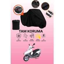Dokaca Siyah Arka Çanta Uyumlu Arora Ar 50 Special Uyumlu Motosiklet Brandası, Koruyucu Örtü