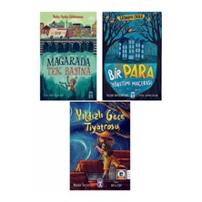 İlk Genç Timaş 5.6.7. Sınıf 3 Kitap Okuma Seti Yıldızlı Geceler Tiyatrosu-Bir Para Yönetimi Macerası-Mağarada Tek B