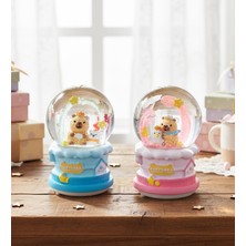 Giftmoda Capybara Orta Boy Işıklı Müzikli Kar Küresi