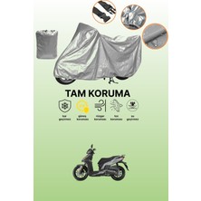 Dokaca Gri Kymco Agility S 125 Uyumlu Motosiklet Brandası, Koruyucu Örtü, Motor Branda