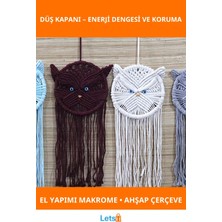 Letsii El Yapımı Baykuşlu Düş Kapanı Dekoratif Aksesuar