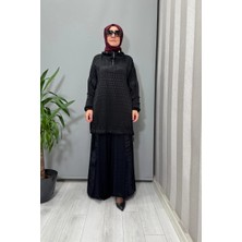 Misswhence Ipek Tunik Pantolon Takım Siyah 38034