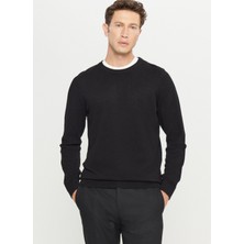 Altınyıldız Classics Bisiklet Yaka Standart Siyah Erkek Kazak ACE049261318_SYH