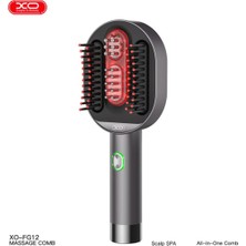 Xo Fg-12 Kırmızı Işık Terapili - Deri Masajı - Ems Saç Çıkarma Destekli Akıllı Saç Tarağı