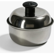 Armağan Hediye Kişiye Özel Sosluk & Baharatlık & Şekerlik Paslanmaz Çelik 2 Adet 8x6 cm