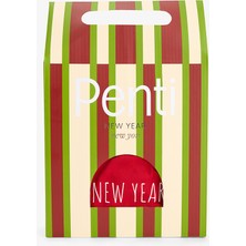 Penti Kırmızı Erkek Çocuk Wishlist Baskılı Uzun Kollu Pamuklu Pijama Takımı