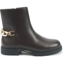 Nine West Posıan 5pr Kahverengi Kadın Düz Bot