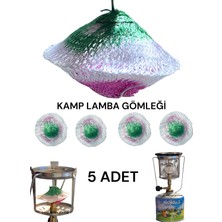 Nurgaz Kartuşlu Kamp Lamba Gömleği Kamp Lüks Lamba Fitili Olympos Lüx Lamba Gömleği 5  Adet