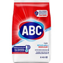 Abc Matik 6 kg Çamaşır Deterjanı Beyazlar Renkliler