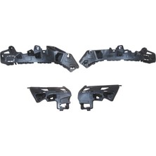 Fam Peugeot 208 20/23 Ön Tampon Gündüz LED Braketi̇ Set (4parça)(Tw)
