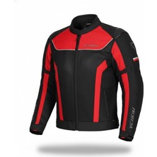 Venom Raptor Hörgüçlü 4 Mevsim Motosiklet Montu Kırmızı