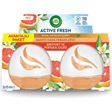 2 Adet  Air Wick Decosphere Greyfurt ve Portakal Çiçeği 2X75 ml