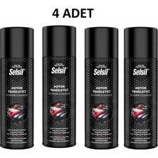 Selsil Susuz Motor Temizleme Spreyi 500ML 4 Adet