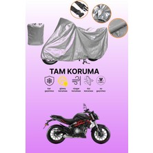 Dokaca Gri Benelli Tnt 249-S Uyumlu Motosiklet Brandası, Koruyucu Örtü, Motor Branda