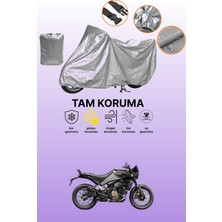 Dokaca Gri Husqvarna Svartpilen 125 Uyumlu Motosiklet Brandası, Koruyucu Örtü, Motor Branda