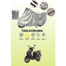 Dokaca Gri Keeway Arn 150 Uyumlu Motosiklet Brandası, Koruyucu Örtü, Motor Branda