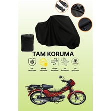 Dokaca Siyah Kuba Leopar 100 Uyumlu Motor Branda, Koruyucu Örtü, Motosiklet Brandası