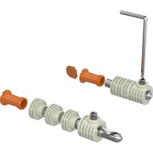 İz Yapı Asma Klozet Gizli Montaj Seti – Üstten Montaj + 3 Uzatmalı | Tüm Asma Klozetlere Uyumlu Set