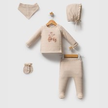 Litaetrend Tongs Turk Magic Forest 5'li Hastane Çıkışı 5645 Krem