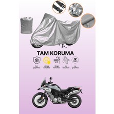 Dokaca Gri Bmw F 850 Gs Adventure Uyumlu Motosiklet Brandası, Koruyucu Örtü, Motor Branda