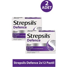 Seddar Collection Strepsils Defence 12 Pastil 2 Adet