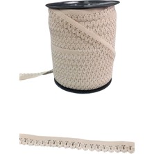 Çamaşır Askısı Şerit En 1 cm Bej 5 Metre