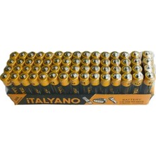 Italyano Itl-Aaa Ince Kalem Pil Pakette 60 Adet