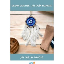 Letsii Doğal Jüt Rüya Kovanı 50 cm Uzunluk 17 cm En