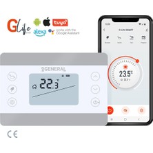 General Life Gaia HT290S Rf Smart Kablosuz Wi-Fi Akıllı Ekonomi Konfor Mod Seçenekli Oda Termostatı