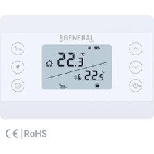 General Life Gaia HT280S Kablolu Ekonomi Konfor Mod Seçenekli Oda Termostatı