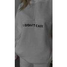 Nnstartshopping  Nakış Işlemeli Üç Iplik Sweat Takım- Beyaz